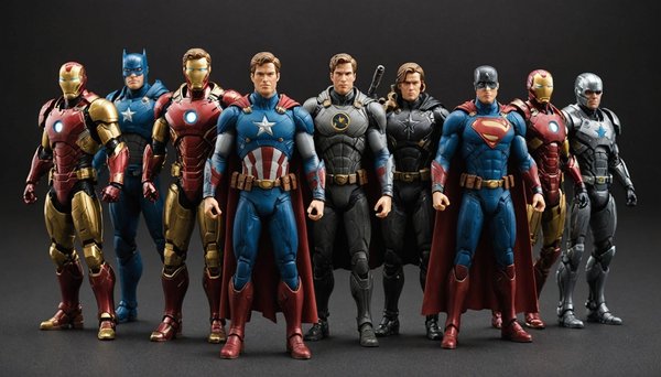 Figurines variées : dénichez vos héros préférés en ligne !